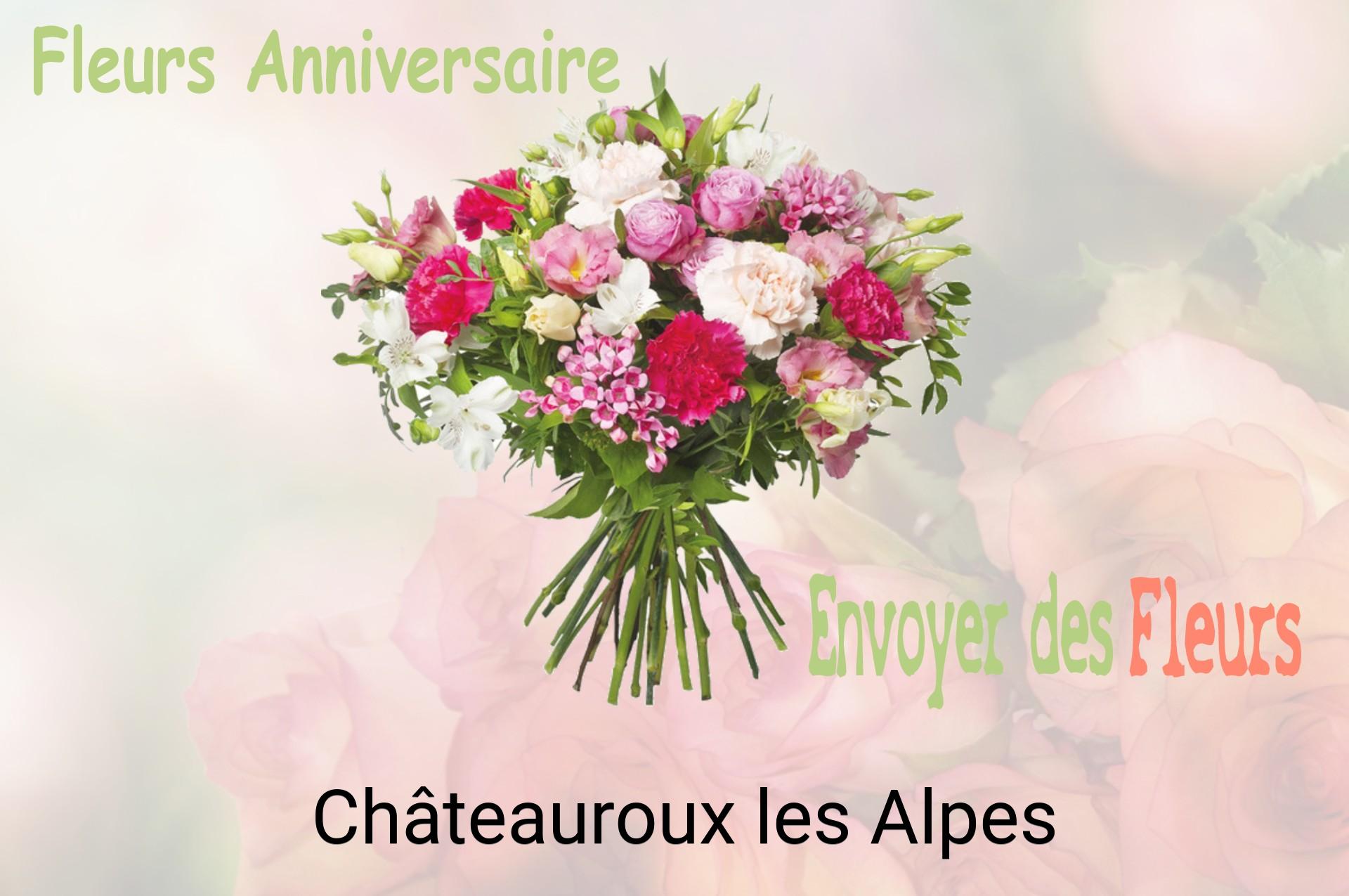 Bouquet de fleurs d’anniversaire livré à Châteauroux-les-Alpes