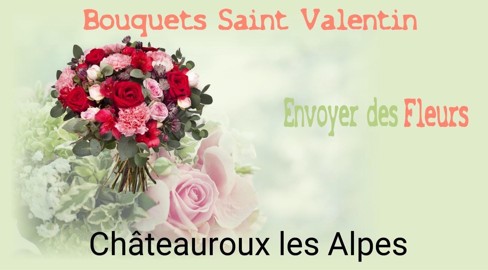 Roses de Saint-Valentin livrées à Châteauroux-les-Alpes